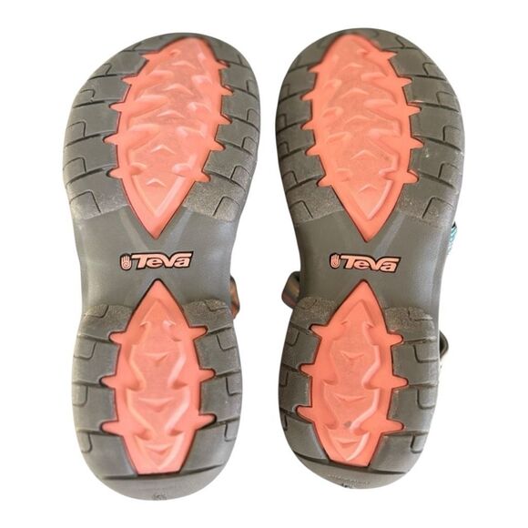 Teva Tirra Sport Hiking Water Sandal Taupe Multicolor Size 8 Women’s - Picture 10 of 10